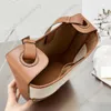 Bolsas de bolsa de alta qualidade de Lowwe Designer novo caçamba de vento simples europeu de grande capacidade de moda de moda compras femininas bolsa feminina