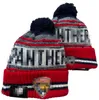 2023 Błękitne kurtki hokeja czapka północnoamerykańska Patch Patch Winter Wool Sport Knit Hat Caps A0