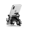 Bike Handlebars Components ROCKBROS Phone Holder Aluminum Alloy Motorcycle Electric Bracket Five Claws Stand Bicycle Accessories 230907