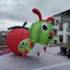 4mL Caterpillar Inflatable Rotten Apple Model Insect Mockup for Outdoor Decoration or School Activities/Education