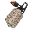 2021 Outdoor survival umbrella ropes woven multi-functional fishing package Field 4m 5 color rope ship309Z