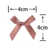 Juldekorationer 50 datorer 44 cm färgglada band bågar liten storlek polyester satin bow blommor diy hantverk dekoration 230908