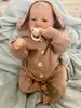 Bonecas NPK 19 polegadas já pintadas finalizadas Reborn Baby Doll Levi Awake Born Baby Tamanho 3D Pele Visível Veias Collectible Art Doll 230908