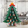 Juldekorationer Creative Diy Wood Tree Window Shop Mall Despop Display Props Ornament Holiday Gift Decoration Ornament 230907