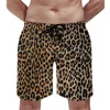 Shorts pour hommes Cheetah Brown Board Caché Léopard Graphique Hommes Mignon Pantalon Court Haute Qualité Douanes Grande Taille Maillot De Bain