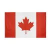 Drapeaux de bannière Canada Fournitures de jardin carrées en polyester Drapeau de la feuille d'érable de la fête nationale canadienne CA Livraison directe Partie festive à domicile Dhgarden Dhk1A