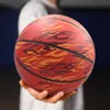 Bolas Wild Flame Basquete Juventude Adulto Unisex 7 Jogo Treinamento Borracha Material Durável Colorfast 230907