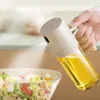 Strumenti per spezie alle erbe Botol Semprot Minyak 250 ml Dispenser Goreng Kaca Borosilikat Tinggi Penyemprot Zaitun Tuan untuk Penggorengan Udara Salad Kue 230907