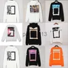 Mens Hoodies Sweatshirts Man Designer Kläder Män hoodies Mens Letter Print White Black Terry Pullover Coats Sweatshirt Hoodie Hooded tröja överdimensionerad athleisur