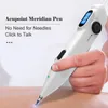 Équipement mince portable Stylo méridien d'acupuncture électrique Détecteur d'impulsions à microcourant Massage d'acupression Soulagement de la douleur Soins de santé du corps Stimulateur musculaire 230907