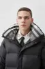 Mens Down Parkas Hommes Hiver Doudounes Tops Qualité Outfit Outwear Manteau multicolore Femmes Hommes Dames Veste Lettre Plaid Classique Manteaux Chauds Custom Designer Clo