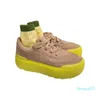 2023 herfst nieuwe comfortabele platform daddy schoenen contrasterende kleur trend mode veterschoenen sport casual schoenen