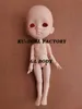 Lalki w magazynie 16 Qianqian Yuanbao Bjd Doll Big Head Materiał żywicy bez makijażu