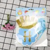 Ballet Dancer Paper Crown Happy Birthday Banner Party Decorations Kids Garland Boy Girl Child Bunting Adult Favors Supplies E2270