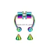 Party Favor Stainless Steel Nose Ring Fake Piercing Magnetic Rings Men And Qomen Fashion Jewelry Drop Delivery Home Garden F Dhgarden Dhgz7