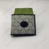 Wysokiej klasy designer skórzany krótki portfel męski i damski Nowy certyfikat karty kredytowej Lipstick Key Bag Fashion Small Exqu237F