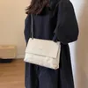 Borse da sera Donna Catene vintage Spalla Elegante Borsa da donna sotto le ascelle Borsa a tracolla semplice tinta unita di grande capacità Alta qualità