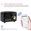 Portable Sers Retro Ser FM Radio Wireless Mini Super Bass Music Loudsers 2 Channel For Computer Phone Support TF 230908