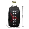 Sacs extérieurs Sac de gym de grande capacité avec compartiment à chaussures sac à dos de voyage pour hommes Sports Sports Fitness Hands Sandin Ajustement STRAP 230907 F7U9