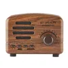 Portable Sers Retro Ser FM Radio Wireless Mini Super Bass Music Loudsers 2 Channel For Computer Phone Support TF 230908
