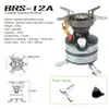 BRS-12A Outdoor Camping Stove One-piece Gasoline Burner Cookware Diesel Kerosene Camp Petrol Oil Furnace Portable Hiking Picnic296r