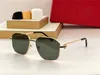 New fashion design square sunglasses 0333S metal frame simple and popular style versatile and easy to wear outdoor uv400 protection eyewear