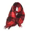 2023 Imitation Cashmere Plaid Scarf, Popular Winter Style for Men and Women, Thickened and Warm Scarf, Women's Tassel Shawl, Scarf and Neck