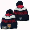 2023 Błękitne kurtki hokeja czapka północnoamerykańska Patch Patch Winter Wool Sport Knit Hat Caps A0