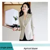 Frauen Anzüge Koreanische Mode Mantel Blazer Frauen 2023 Büro Dame Tops Langarm Rosa Herbst Kleidung OL Jacke