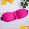 Party Favor 3D Leopard Sleep Mask Natural Slee Eye Masks Eyeshade Er Shade Eyes Women Men Soft Portable Blindfold 9 Drop Del Dhgarden Dhknh