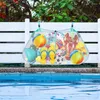 Storage Bags Mesh Pool Toy Bag Outdoor Beach Toys Container Foldable Portable Kids Quick Dry For Clothes