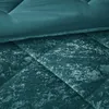 Комплекты постельного белья Alyssa Quilted Teal Velvet Комплект из 4 одеял FullQueen 230907