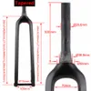 Bisiklet Forks Bisiklet Mtb Dağ Bisikleti Ön Çatal Karbon Fiber Rijit Tekerlek 26er 27.5er 29er Aksından 15mm 100mm 230907