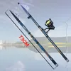 Båtfiskestavar Phishger Telescopic Bolognese Trout Rod 4455556M 30T Carbon Float 535G Ultralight Surf Spinning Travel Fast Pole 230907