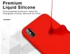 Capa de telefone celular para iPhone 14 13 pro max 11 12 12Pro 14plus 7 8 plus x xs xr capa protetora de silicone líquido sem logotipo com caixa de varejo