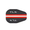 for acura a-spec aspec tlx mdx rdx ilx 2pcs car Rearview mirror Carbon fiber Rain car accessories242W