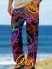 Herenbroeken Hawaii-stijl 3D-geprinte comfortabele broeken Heren Dagelijks Buiten Neem Street Dance Los Casual Vakantiestrand