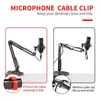 Acessórios de estúdio de iluminação venda microfone suporte metal suspensão scissor braço suporte microfone para casa transmissão ao vivo 230908