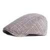 Berretti Primavera Moda Berretti scozzesi Cappello Colore Berretti da ragazzo Cappelli Gatsby Guida Cabbie Cap Estate Peaky Blinder per Uomo Donna 230907