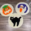 Carpets Halloween Cookie Rug Holiday Welcome Party Polyester