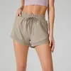 Short de course pour femmes, ample, Yoga, sport, faux deux pièces, pantalon court de Tennis, poche en maille, cordon de serrage, maillot de sport, Fitness, femme