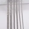 Correntes 1 Pc Aço Inoxidável Básico Link Chain Colar 1.5 / 2/3 / 4.5mm para DIY Pingente Jóias Fazendo