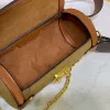 5A Borse a secchiello medievali Borsa a tracolla a tracolla a botte Borsa da donna Borsa a tracolla da cowboy Portafoglio in pelle Pochette Catena in metallo Hardware Hasp Tracolla larga Borsa di alta qualità