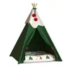 chenils stylos prévente arbre de Noël chat et chien de compagnie nid année festival hiver chaud maison semi-fermée sommeil profond lit épaississement 230907