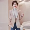 Costumes pour femmes Printemps Automne Haut de gamme Paillettes Petit Costume Version Coréenne De La Mode Manteaux Occasionnels Slim-fit Show Mince Blazers Veste