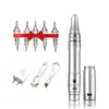 Tattoo Guns Kits 4 Kleuren Kwaliteit Draadloze Permanente Make-Up Machine Microblading Oplaadbare Wenkbrauwen Pen 230907