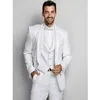 Costumes pour hommes Blazers 2021 Design italien formel marié Slim Fit Tuxedos hommes 3 pièces robe de soirée de mariage homme Blazer Costume 255q