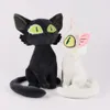 Chaude 28 cm kawaii chat en peluche poupée poupée mignon dessin animé en peluche jouet poupée pour enfants en gros gratuit UPS