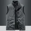 Men's Vests Tactical Vest Custom Winter Jackets For Men Pographer Thermal Mountaineering Sleeveless Fashion Body Warmer Fall Luxury 230908