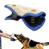 Colliers de chien Laisses Morsure de chien durable Grand oreiller de morsure de chien 2 poignées Oreiller de morsure de jute Gousset Chien Remorqueur Jouets de formation Pad pour fournitures de formation de chien 230908